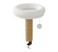 Hamac de table pour chaton - Nid de chat réglable - Lit résistant aux rayures - Chaise de repos anti-pointe, chaude et confortable - Refuge relaxant pour chats en plein air - Chambre à coucher