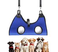 Hamac de toilettage pour animaux de compagnie - Hamac confortable pour couper les griffes pour chien avec adaptation multi-scènes | Harnais sécurisé | Hamac de toilettage polyvalent pour le stress