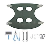 Hamac de toilettage pour animaux de compagnie, hamac pour chien, hamac pour chien xa, kit de hamac pour couper les griffes pour animaux de compagnie, lot de 10 pièces, support de coupe d'ongles pour