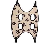 Hamac de Toilettage pour Chat, Toile Suspendre Respirante, Quatre Trous | Coupe des Griffes et Soins, Design Robuste Qui Ne S’étire Pas, Usage Chat et Petit Chien, Tissu