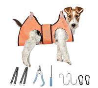 Hamac de Toilettage pour Chien, Accessoire de Table Toilettage pour Coupe Griffes Ongle Chien, pour Aider Les Chiens et Chats à Couper Les Griffes et Toilettage Beauté