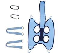 Hamac de toilettage pour chien | Écharpe respirante pour animaux de compagnie avec sangles de sécurité pour chiens et chats | Support de retenue sécurisé pour couper les ongles, se baigner, brosser