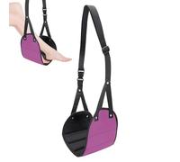 Hamac de voyage en avion - Jambe d'avion - Sangle de pied moderne | Hamac portable réglable - Équipement de voyage confortable - Porte-siège d'avion confortable à suspendre - Repos léger - Support de