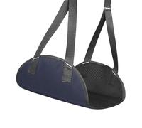 Hamac de voyage pour les longs voyages, avions, train, bureau, léger et pratique, tissu en maille, pliable, repose-pieds compact