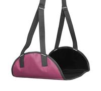 Hamac de voyage pour les longs voyages, avions, train, bureau, léger et pratique, tissu en maille, pliable, repose-pieds compact