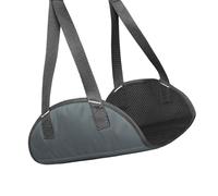 Hamac de voyage pour les longs voyages, avions, train, bureau, léger et pratique, tissu en maille, pliable, repose-pieds compact