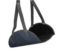Hamac de voyage pour les longs voyages, avions, train, bureau, léger et pratique, tissu en maille, pliable, repose-pieds compact