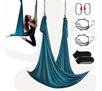 Hamac de yoga aérien - VEVOR - YJ-0077-S1005 - Nylon 100 g/m² - 5 x 2,8 m - Capacité 1000 kg
