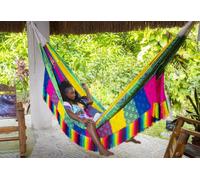 Hamac del Sol Hamac double en tissu fait main 1,80 x 2,40 m - Medellin XXL - MedellinXXL
