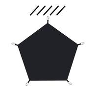 Hamac d'escalade en Forme De Dôme - Grimpeur en Matériau Synthétique, Hamac d'escalade pour | Hamac À Dôme Géométrique Léger, Capacité De 300 LB avec Anneaux De Connexion, Fixation d'escalade