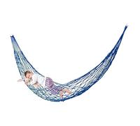 Hamac d'extérieur en nylon - Conception portable pliable de 240 x 90 cm, construction en corde solide et résistante à l'usure avec transport léger | Lit suspendu à un arbre, intérieur et extérieur, Ca