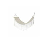 Hamac DKD Home Decor Beige Polyester Coton Pin Frange (280 x 100 x 130 cm)