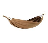 Hamac double d'extérieur pour le camping et la détente - Design anti-retournement parfait pour une utilisation en été à l'intérieur et à l'extérieur Balançoire marron idéal pour une personne seule