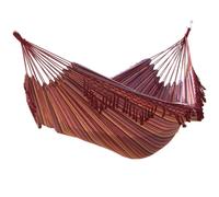 Hamac double franges violet