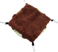 Hamac doux à double couche pour animaux domestiques Couverture de lit pour petits animaux 35 * 35 cm