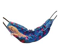 Hamac Dragon barbu - Accessoire pour aquarium de reptile pour escalade facile, chaise longue douce avec ventouse, décoration d'habitat pour iguanes, axolotls, anoles, serpents, caméléons, 35 x 18 cm