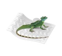 Hamac dragon barbu - Chaise longue à ventouse pour gecko léopard, habitat de reptile flexible avec décoration d'aquarium, escalade pour lézards, accessoire de repos pour terrarium, meubles d'aquarium