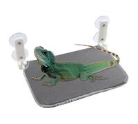 Hamac Dragon Barbu, hamac à Ventouse pour lézard | Perchoir Pliable pour Reptiles avec Ventouse,Perche de lézard réutilisable avec Fermeture éclair, Perche Respirante pour caméléon, Chats