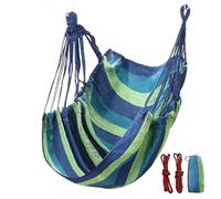 Hamac en coton - Chaise hamac d'intérieur, chaise balançoire d'intérieur | Grand format, coloré, utilisation portable pour hamacs suspendus en corde