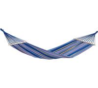 Amazonas Hamac Tonga – coton et polyester, sac de rangement, 200 x 100 cm, jusqu'à 120 kg, ocean