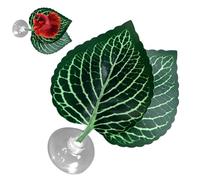 Hamac en forme de feuille de poisson Betta | Zone de repos confortable pour aquarium, jouet réaliste pour poisson Betta simulant un habitat naturel pour une Betta plus saine