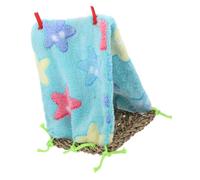 Hamac en jonc de mer pour oiseaux, hamac en peluche, tapis en jonc de mer, pour perroquet, abri de jardin