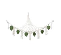 Hamac en peluche, filet de rangement d'angle, organisateur en peluche, 55.12x43.31 pouces, porte-cordon de macrame, pour à la maison, mur, salle de jeux, chambre, salon, utilisation en classe