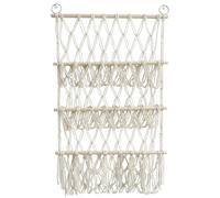 Hamac en peluche Hamac à 3 couches en peluche Net de ganglière Macrame Organisateur en Soft Toy Storage Plushie Net pour chambre de jeu la pépinière