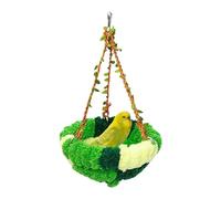 Hamac en peluche pour oiseaux de cage, accessoires pour animaux domestiques, perchoir, nicher, jouer, oiseau, alimentation repos extérieur, élevage