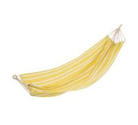 Hamac en Tissu Rayures 200cm Jaune