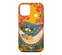 Hamac Entre vignes de bougainvilliers Coque pour iPhone 12/12 Pro
