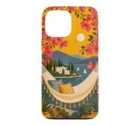 Hamac Entre vignes de bougainvilliers Coque pour iPhone 13 Pro Max