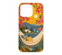 Hamac Entre vignes de bougainvilliers Coque pour iPhone 15 Pro Max