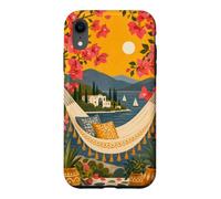 Hamac Entre vignes de bougainvilliers Coque pour iPhone XR