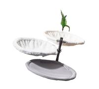 Hamac ergonomique pour chats avec cadre en acier et lit suspendu réglable respirant pour petit espace