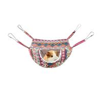 Hamac Ferret - Swing de cage en peluche confortable, lit de repos animal robuste | Petit animal endormi playhouse intérieur extérieur, nid de suspension chaude pour cobaye, chinchilla, perroquet, plan