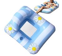 Hamac flottant gonflable gonflable hamac flottant | Chaise de piscine flottante pour la natation, le lac et l'été, les fêtes, le bronzage et le pont, l'intérieur et l'extérieur