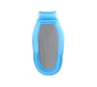 Hamac flottant gonflable - INFACTORY - 178 x 94 cm - Bleu - Extérieur - Adulte