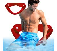 Hamac Flottant inclinable à Eau, pour radeaux de Piscine, 60 x 6 x 4 cm, Pliable, idéal pour Les Vacances, Les Voyages, la Piscine