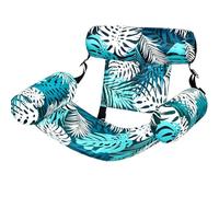 Hamac Flottant Piscine, Fauteuil De Natation Gonflable pour Piscine Bouées Gonflables avec Accoudoirs Chaises Flottante Flotteur De Bain pour S'amuser Et Se Reposer, 76x40.5x61cm