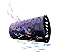 Hamac Flottant pour Betta, Tunnel Flottant en Tube Imprimé en 3D, Lit pour Betta, pour Aquarium d'eau Douce Et Salée Tortue Crevettes Habitat Aquatique