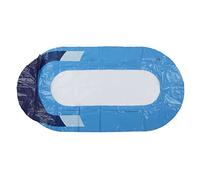 Hamac Flottant pour Piscine, Chaise Longue Gonflable pour l’Eau avec Dossier en Filet, lit Flottant Pliable pour Adultes et Enfants, Radeau Gonflable en PVC pour Piscine, lac ou oc