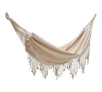 Hamac franges - hamac double - hamac écru - hamac