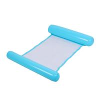 Hamac Gonflable de Chaise de hamac de Flotteur de Piscine, hamac Gonflable de Piscine de Flotteur de Piscine Chaise Longue de Piscine pour des Enfants pour des Adultes(Sky Blue)