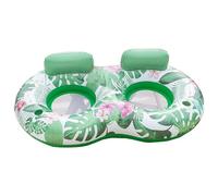 Hamac gonflable de piscine, chaise longue, 142 x 82 x 47 cm, matelas gonflable flottant, design ergonomique, taille compacte pour jardin, fête ou parc d'attractions
