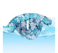 Hamac gonflable - Flotteur imprimé 73,6 x 45,7 cm | de piscine pliable à double usage | Canapé d'eau pour jeux de fête en plein air et utilisation de détente d'été