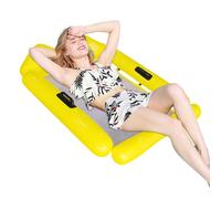 Hamac gonflable pour piscine, bain de , radeau multifonction Idéal pour rivière, océan, lac, arrière-cour, piscine familiale, vacances, fête, voyage