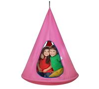 Hamac hamac 100cm x 132cm - Fauteuil suspendu jusqu'à 113 kg - Hamac en tissu Oxford 600D et cadre en acier - Tente de hamac Balançoire - Balançoire thérapeutique pour enfants