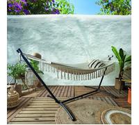 Hamac avec Franges ""Sumatra"" 90x285cm Beige