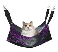 Hamac imprimé « A Bright Moon Hung Over The Ocean » - Hamac de couchage pour chats, lapins, furets, chiots, petits animaux